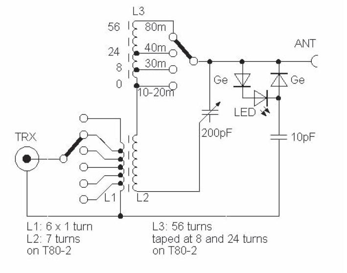 Fuchs End-Fed Tuner